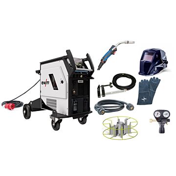 EWM EWM Schweißanlage - GEAR SET Taurus XQ 350 Synergic CG HP, mit 4 Meter Brenner
