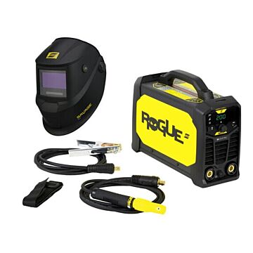 ESAB Elektroden-Schweißgerät  Rogue ES 201 iP PRO im Set mit umfangreichem Zubehör