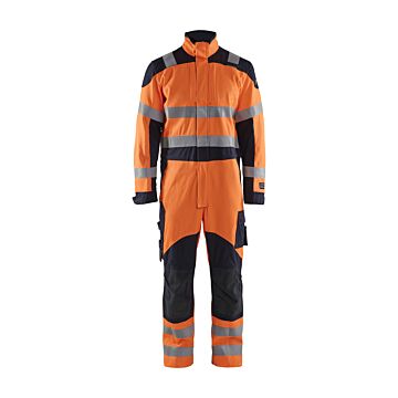 BLAKLÄDER Multinormoverall 6089 Inhä. HighVis orange/marine (Arbeitsoverall)