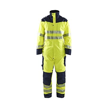 BLAKLÄDER Multinormwinteroverall 6317 HighVis gelb/marine (Arbeitsoverall)