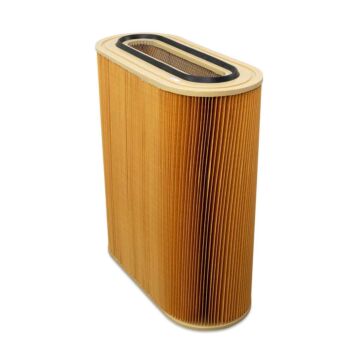CAB AIR FILTERPATRONE OVAL-620X530 MM-ZELLULOSE- IMPRÄGNIERT-26 QM PASSEND PLYMOVENT EUROMATE, CAB AIR