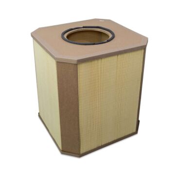 CAB AIR FILTERPATRONE-BOX-592X550 MM-ZELLULOSE- IMPRÄGNIERT-45 QM PASSEND PLYMOVENT FFC 50 LINCOLN, CAB AIR