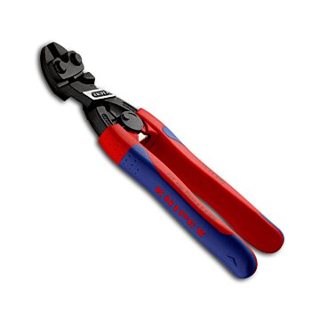 KNIPEX Bolzenabschneider Mini, 20Grad abgewinkelt 200mm, 2-Komponenten-Griff