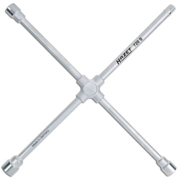 HAZET Kreuzschlüssel 750mm 24 x 27 x 32mm x 3/4"-4kt