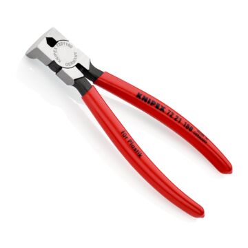 KNIPEX Kunststoff-Seitenschneider 160mm 85Gr. gewink. Kunststoff-Griff Nr. 72 21 160