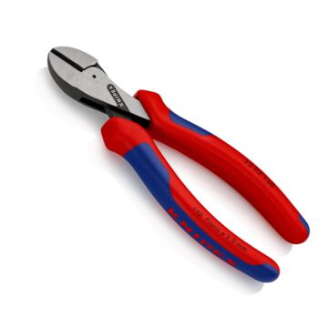 KNIPEX Kompakt-Seitenschneider poliert 160mm mit Kunststoff-Griff