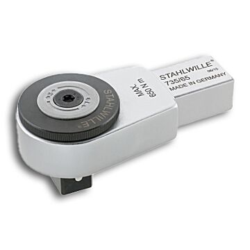 STAHLWILLE Feinzahn-Einsteckknarre 3/4", 735/65, 22X28 MM