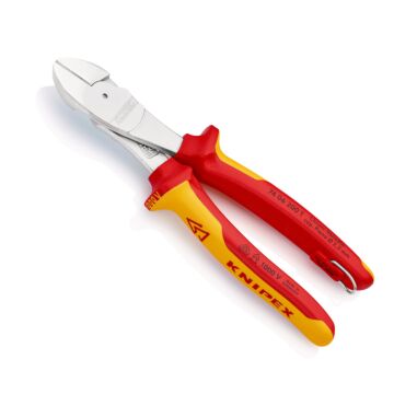KNIPEX Kraft-Seitenschneider VDE TT 200mm, mit Mehrkomponentengriff