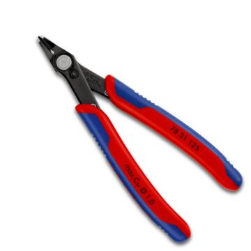 KNIPEX Elektronik-Seitenschneider Super-Knips 125mm ohne Facette, schmaler Kopf
