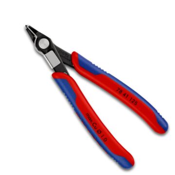 KNIPEX Elektronik-Seitenschneider Super-Knips 125mm ohne Facette, schmaler Kopf, mit Drahtkl.