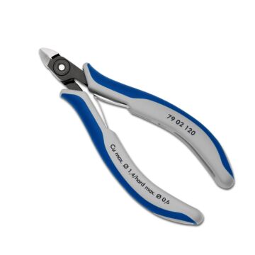KNIPEX Präzisions-Elektronik-Seitenschneider 120mm sehr kleine Facette, Mini-Kopf Nr. 7902-120