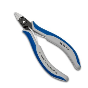 KNIPEX Präzisions-Elektronik-Seitenschneider 125mm sehr kl. Facette, spitzer Kopf Nr. 7932-125