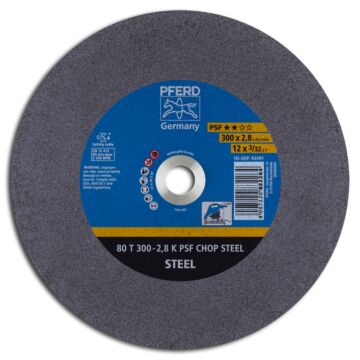 PFERD TRENNSCHEIBE 80 T 300-2,8 K PSF CHOP STEEL/25,4 NR. 66323074, PFERD TOOLS