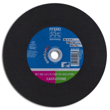 PFERD TRENNSCHEIBE SG CHOP HD CAST+STONE 80 T350-3,4 L / 25,4, PFERD TOOLS