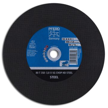 PFERD TRENNSCHEIBE 80 T 350-3,8 O SG CHOP HD STEEL/25,4 NR. 66323513, PFERD TOOLS