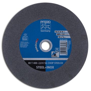 PFERD TRENNSCHEIBE 80 T 400-2,8 K SG CHOP STEELOX/25,4 NR. 66324091, PFERD TOOLS