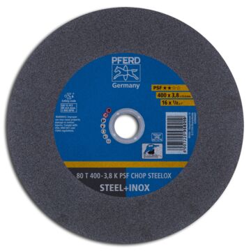 PFERD TRENNSCHEIBE 80 T 400-3,8 K PSF CHOP STEELOX/25,4 NR. 66324096, PFERD TOOLS