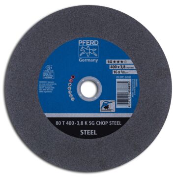 PFERD TRENNSCHEIBE 80 T 400-3,8 K SG CHOP STEEL/25,4 NR. 66324093, PFERD TOOLS
