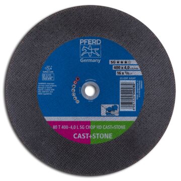 PFERD TRENNSCHEIBE SG CHOP HD CAST+STONE 80 T400-4,0 L / 25,4, PFERD TOOLS