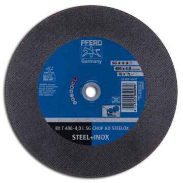 PFERD TRENNSCHEIBE SG CHOP HD STEELOX/25,4 80 T 400-4,0 L, PFERD TOOLS