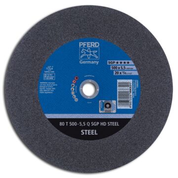 PFERD TRENNSCHEIBE 80 T 500-5,5 Q SGP HD STEEL/40,0 NR. 66325040, PFERD TOOLS