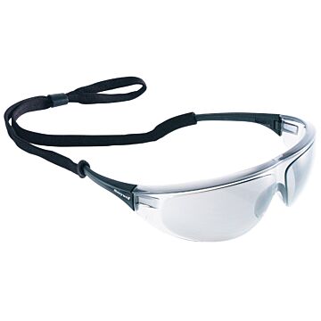 HONEYWELL Schutzbrille Millennia Sport mit Brillenkordel mit klaren Gl Rahmenfarbe schwarz (Schutzbrille) 