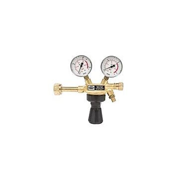 HARRIS Druckminderer mit Absperrventil, 0-10/230 bar Nr. 842V-10, Argon, Mischgas, CO2