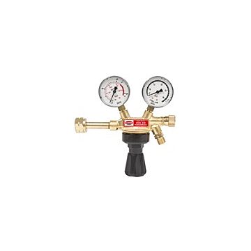 HARRIS Druckminderer mit Absperrvent., 0-30 l/min/230bar Nr. 842V-30LM, Argon, Mischgas, CO2