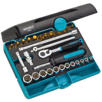 HAZET Steckschlüsselgarnitur  1/4" 30-teilig