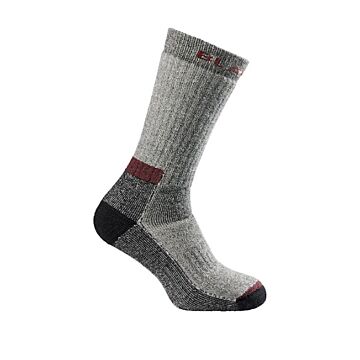 BLAKLÄDER Dicke Wollsocken Schwarz Melange