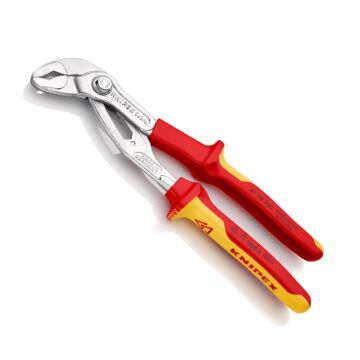 KNIPEX Wasserpumpenzange Cobra VDE 250mm Kunststoff-Griff Nr. 87 26 250