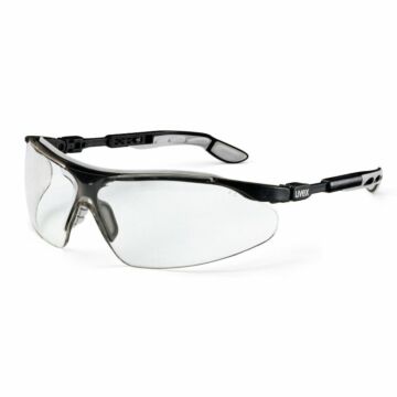 UVEX Schutzbrille I-Vo 9160.275 schwarz-grau, PC farblos (Schutzbrille) 