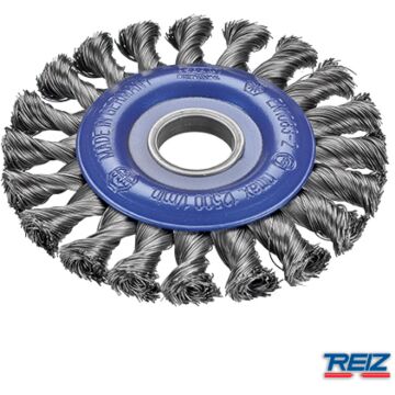 OSBORN Zopf-Rundbürste 125x13 Bohrung 22,2mm gezopfter Stahldraht 0,50  T28