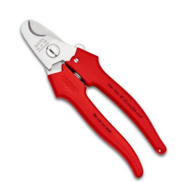 KNIPEX Kabelschere 165mm mit Öffnungsfeder