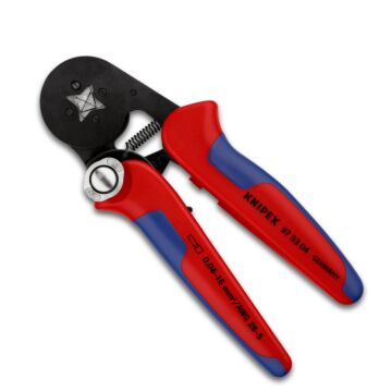 KNIPEX Crimpzange für Aderendhülsenzange 180mm 0,08-10qmm 2-Komponenten-Griff Nr. 97 53 04
