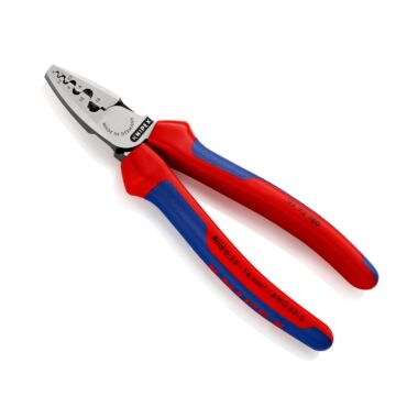 KNIPEX Aderendhülsenzange 180mm 0,25-16qmm 2-Komponenten-Griff Nr. 97 72 180