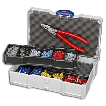 KNIPEX Crimp-Satz für Aderendhülsen 600-teilig, Nr. 97 90 06