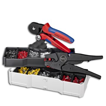 KNIPEX Aderendhülsen-Sortiment 1250-teilig, Nr. 97 90 10