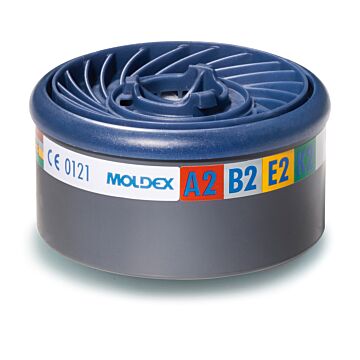 MOLDEX Gasfilter A2B2E2K2 für  Serie 7000 + 9000, EasyLock⌐