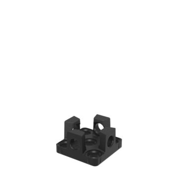 SIEGMUND Adapter Tischanbindung für Aluminiumprofile System 16