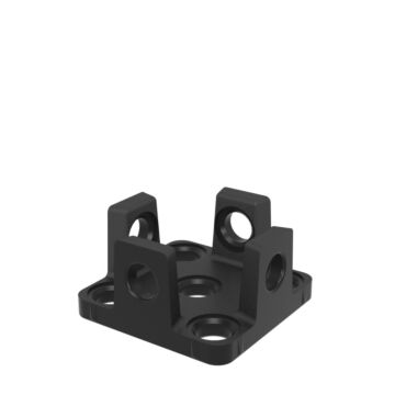 SIEGMUND Adapter Tischanbindung für Aluminiumprofile System 28