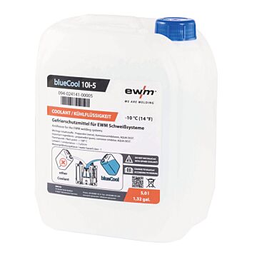 EWM Kühlflüssigkeit bis -10 °C (14 °F) blueCool -10, 5 Liter-Kanister