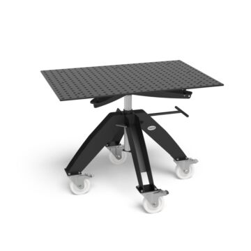 SIEGMUND Drehtisch mobil inklusive Lochplatte 1200x800mm System 16