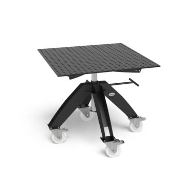 SIEGMUND Drehtisch mobil inklusive Lochplatte 1000x1000mm System 16