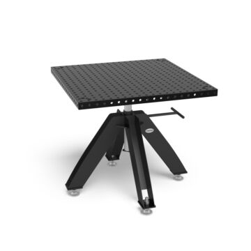 SIEGMUND Drehtisch stationär inklusive Basic Tischoberteil 1000x1000mm System 16
