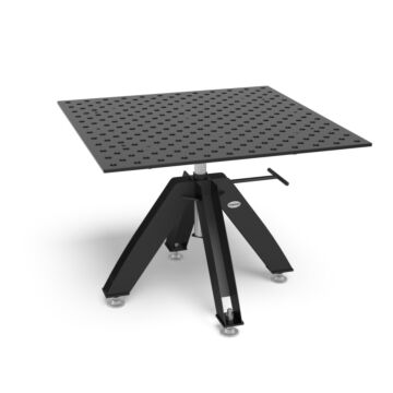 SIEGMUND Drehtisch stationär inklusive Lochplatte 1200x1200mm System 28