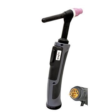 EWM WIG-Schweißbrenner, Eurozentralanschluss TIG 150 GD Grip 4M 1T EZA