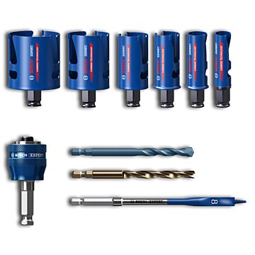 BOSCH Lochsägenset Electrician 10-teilig, 20-64mm