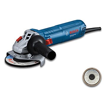 BOSCH Winkelschleifer 125 mm, 1.200 Watt GWS 12-125 + SDS-Clic, im Karton