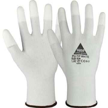 HASE Montagehandschuh PU-TIP weiß (Arbeitshandschuh) 